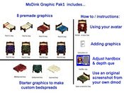 MsDinks GraphicsPak1 - Includes